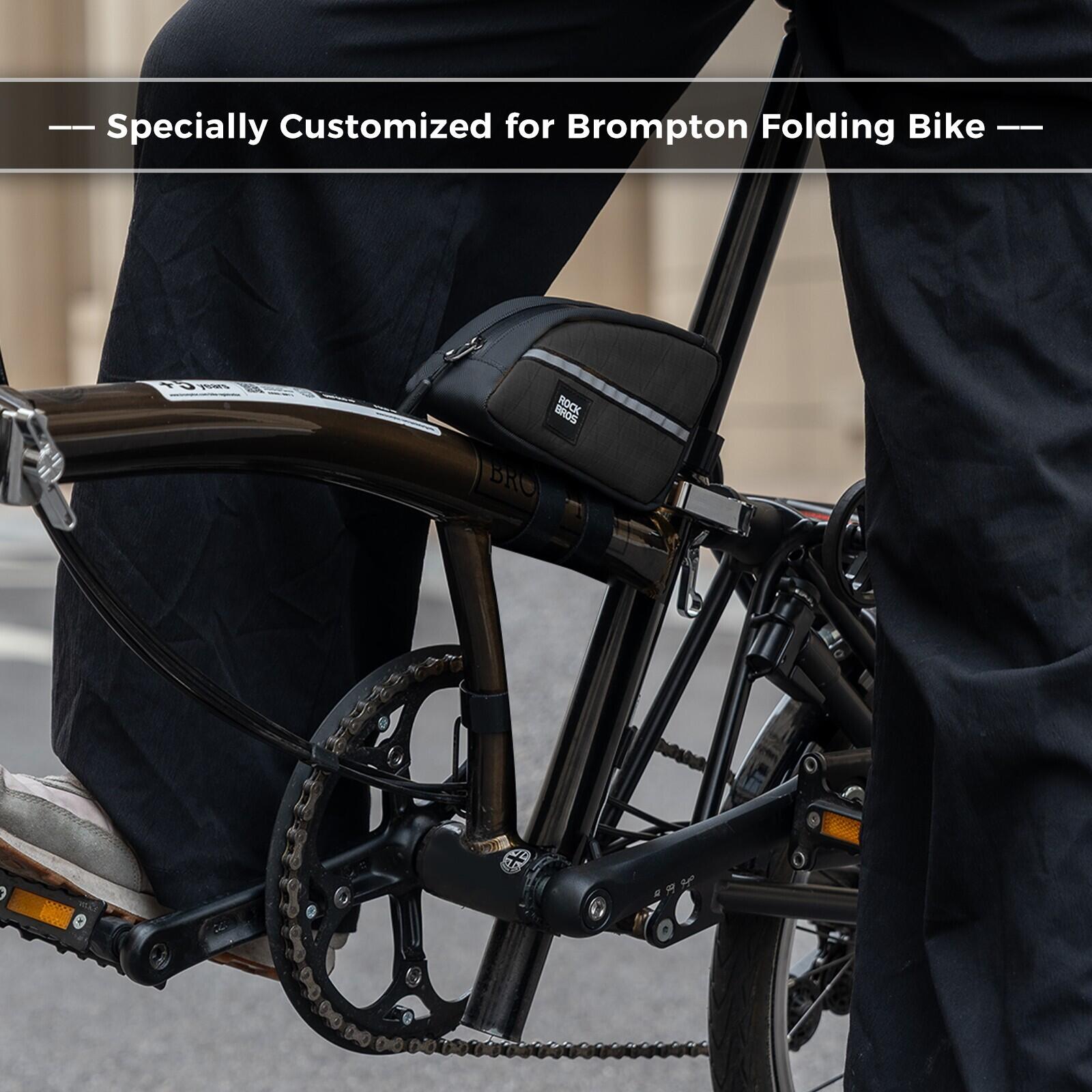 ROCKBROS Fahrrad Rahmentasche Verlängerte Dreieckstasche 5/5