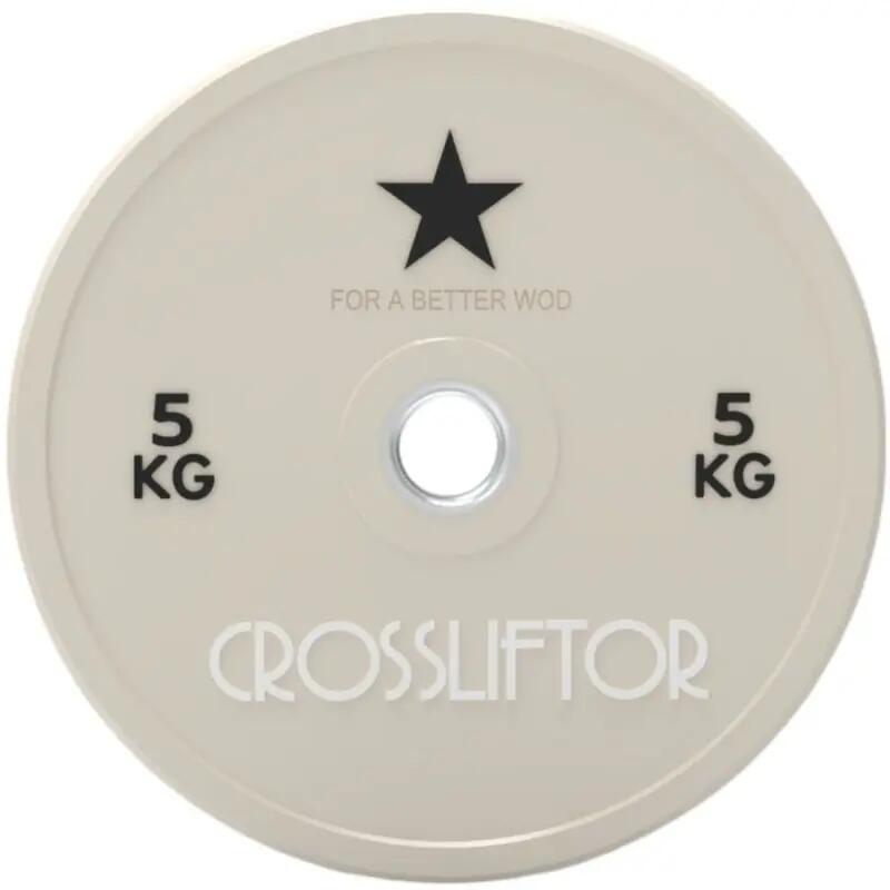 Bumper Plate Slim CrossLiftor - unità 5 kg 2/5