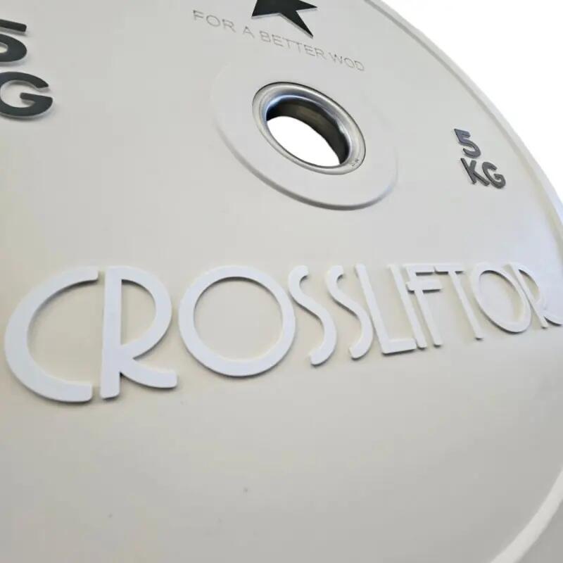 Bumper Plate Slim CrossLiftor - unità 5 kg 4/5