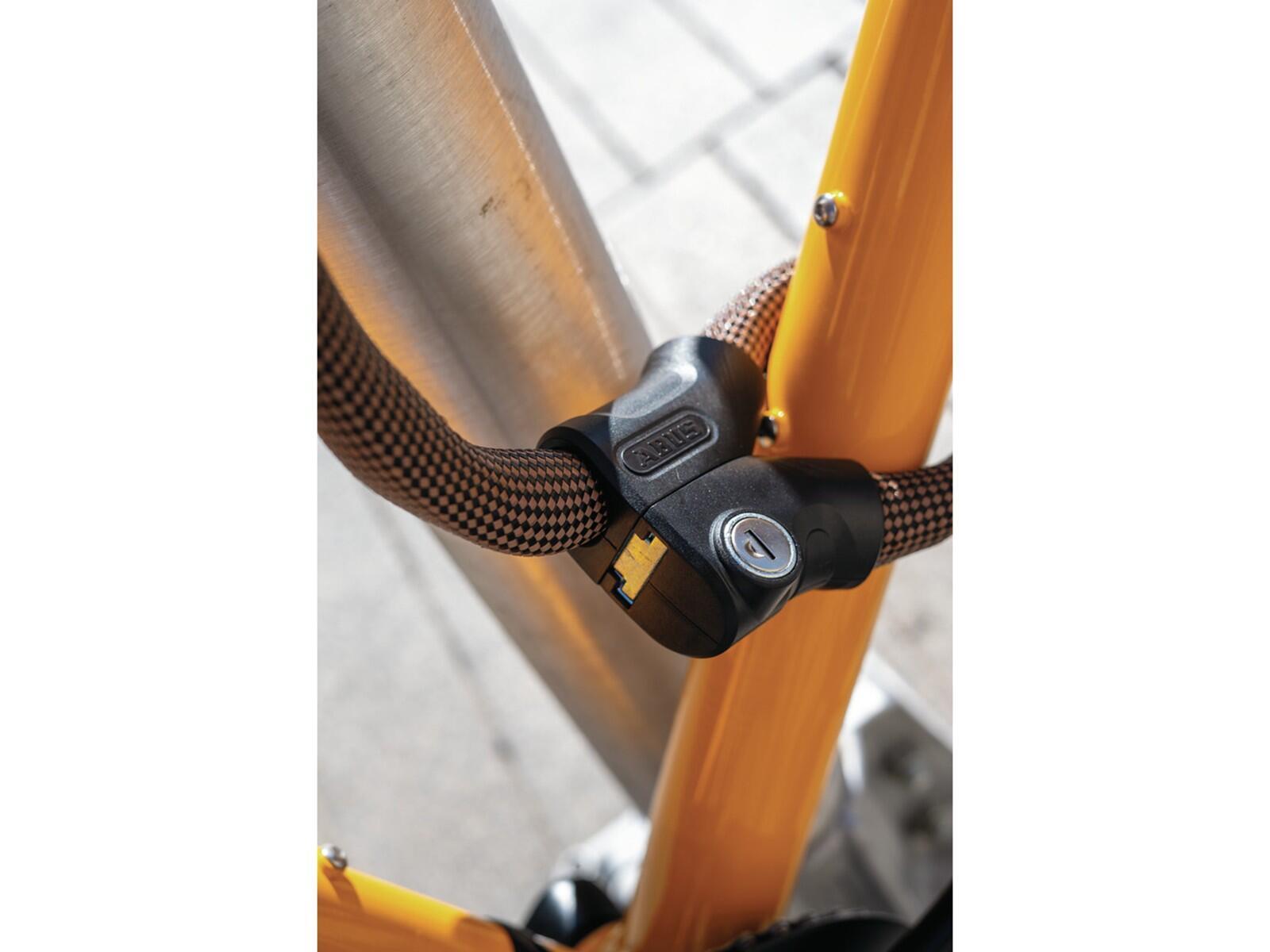 ABUS Infinity Loop 1806 Catena con Doppio Anello 110/140 cm Nera. 3/4