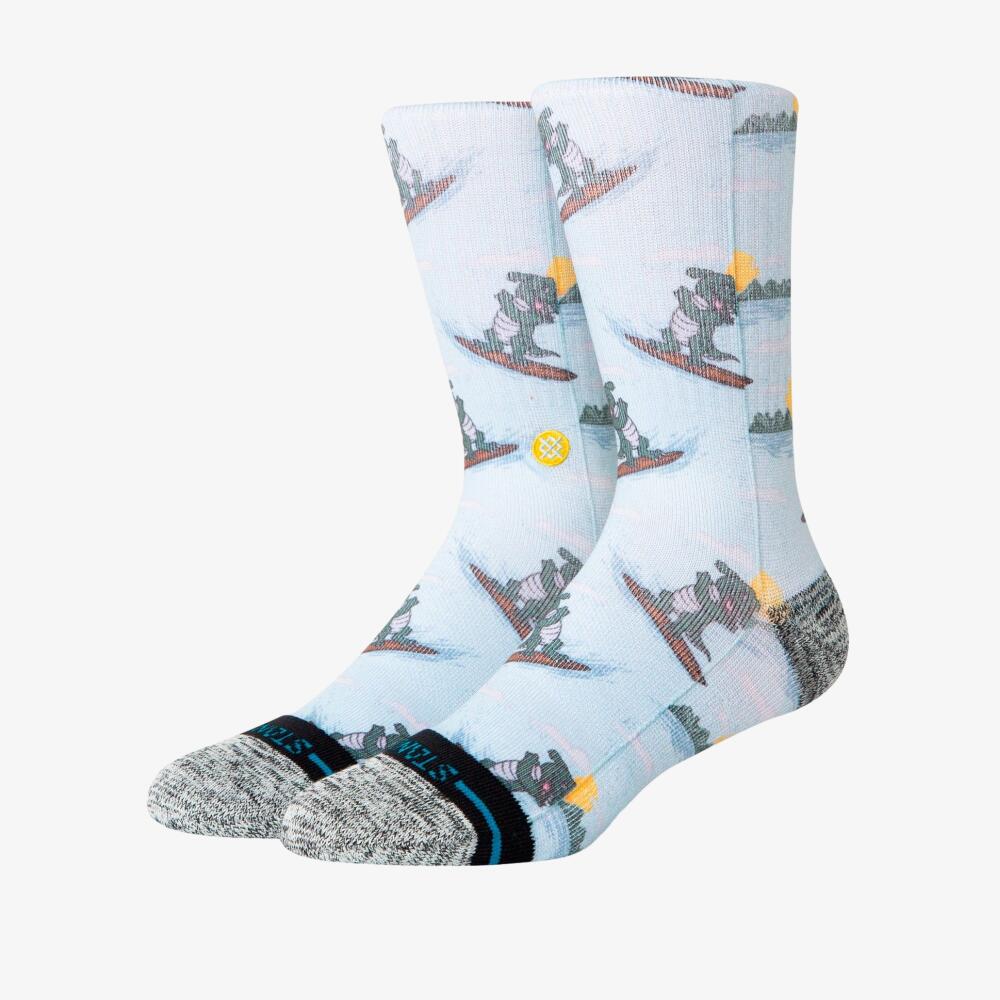 Calze Stance Later Gator Light Blue 4/7