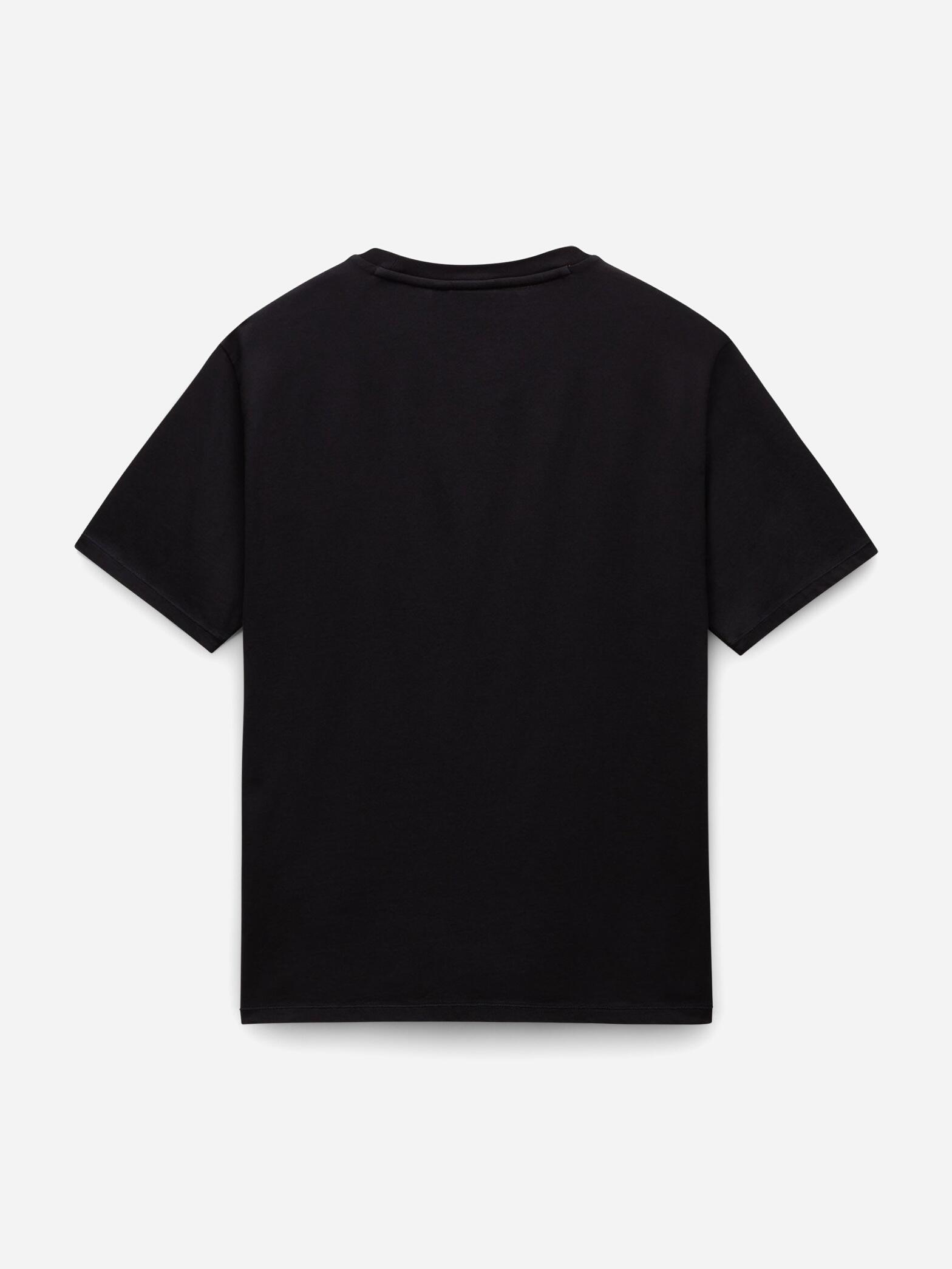 Crop Top S-BADGE SS 1 MEN'S SCHWARZ 6/6