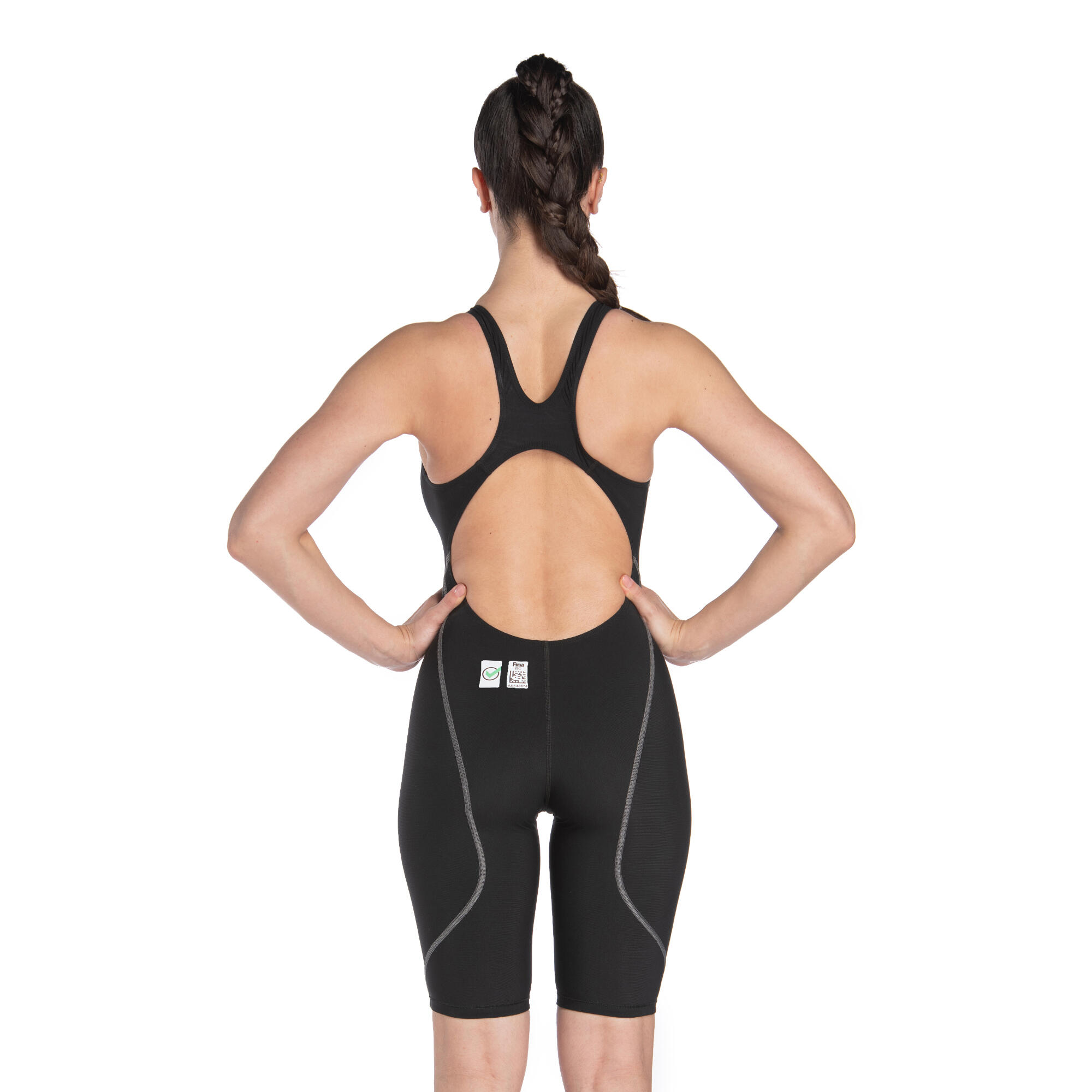 Arena Powerskin ST Next Knieschoner - Schwarz - Größe UK 26/EU 36 8/12