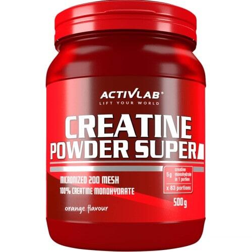 ActivLab Creatine Powder Super 500g orange