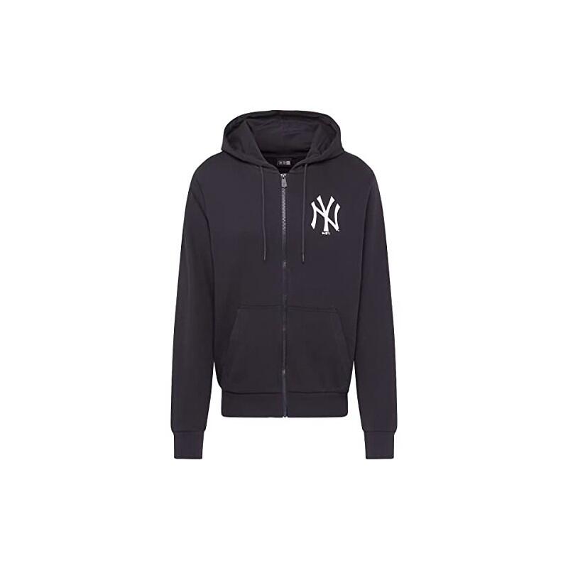 Sudadera New Era League Essential media cremallera y capucha, Navy, talla XL 5/5