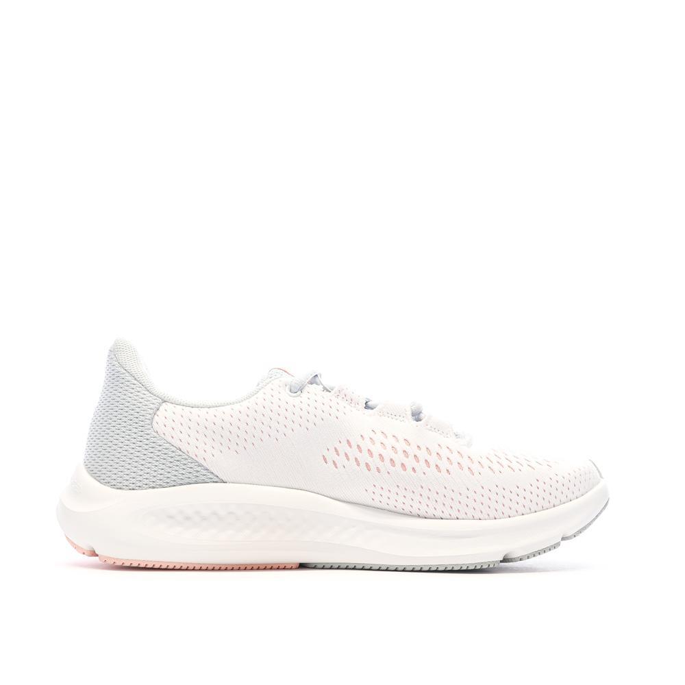 Scarpe Running Donna Under Armour Charged Pursuit Bianche/Blu/Rosa 2/7