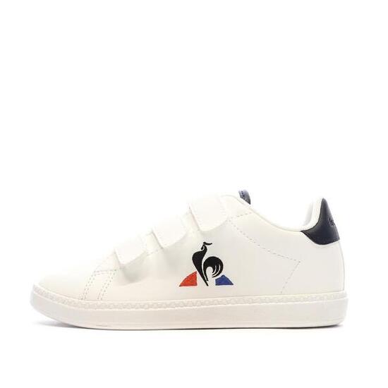 Baskets Blanches Garçon Le Coq Sportif Courtset Optical