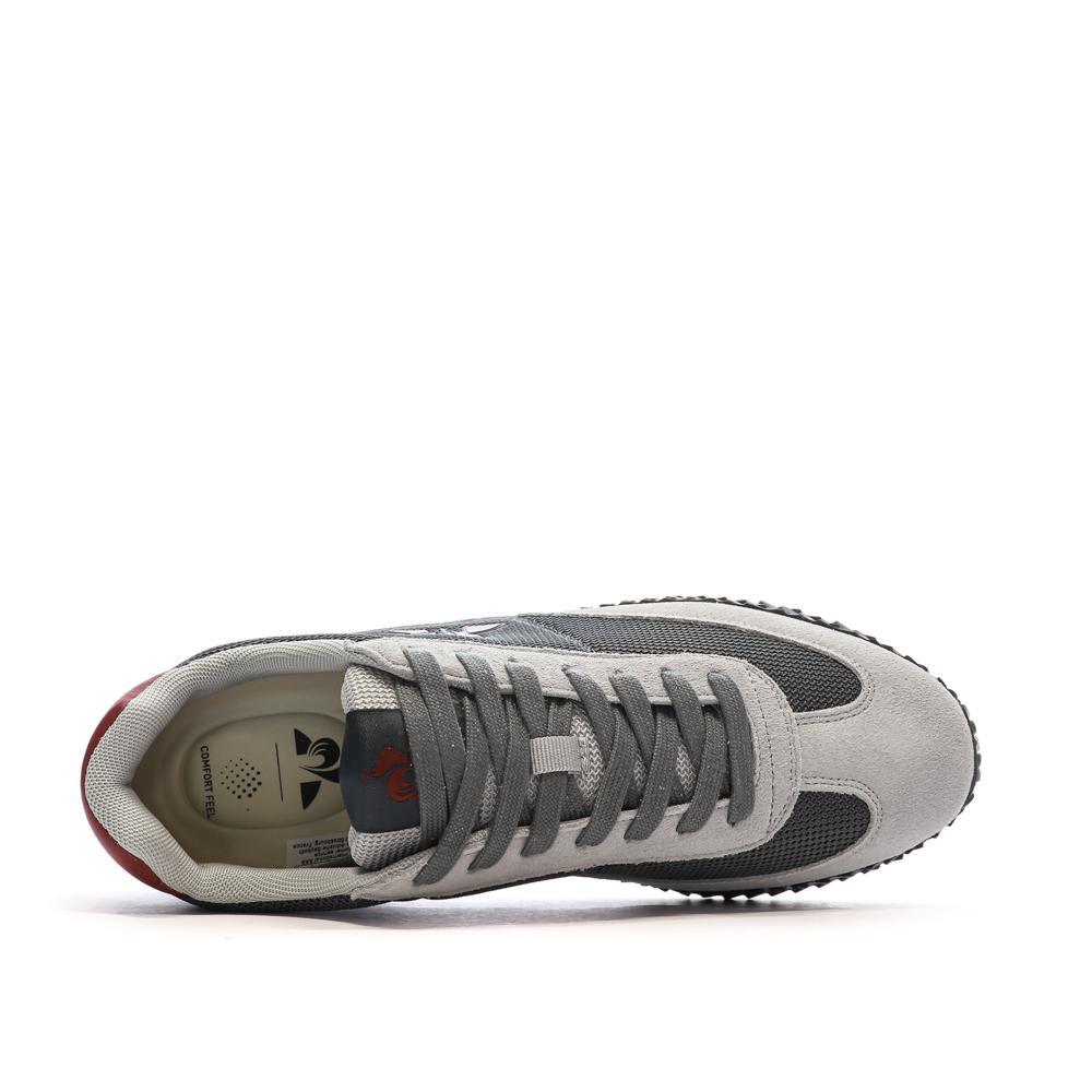 Men's Grey Le Coq Sportif Veloce I Dark Trainers 4/7
