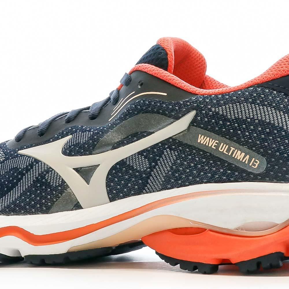 Scarpe Running Donna Mizuno Wave Ultima Nero/Rosso 7/7