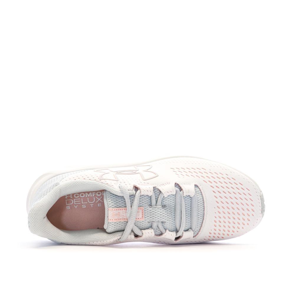 Scarpe Running Donna Under Armour Charged Pursuit Bianche/Blu/Rosa 4/7