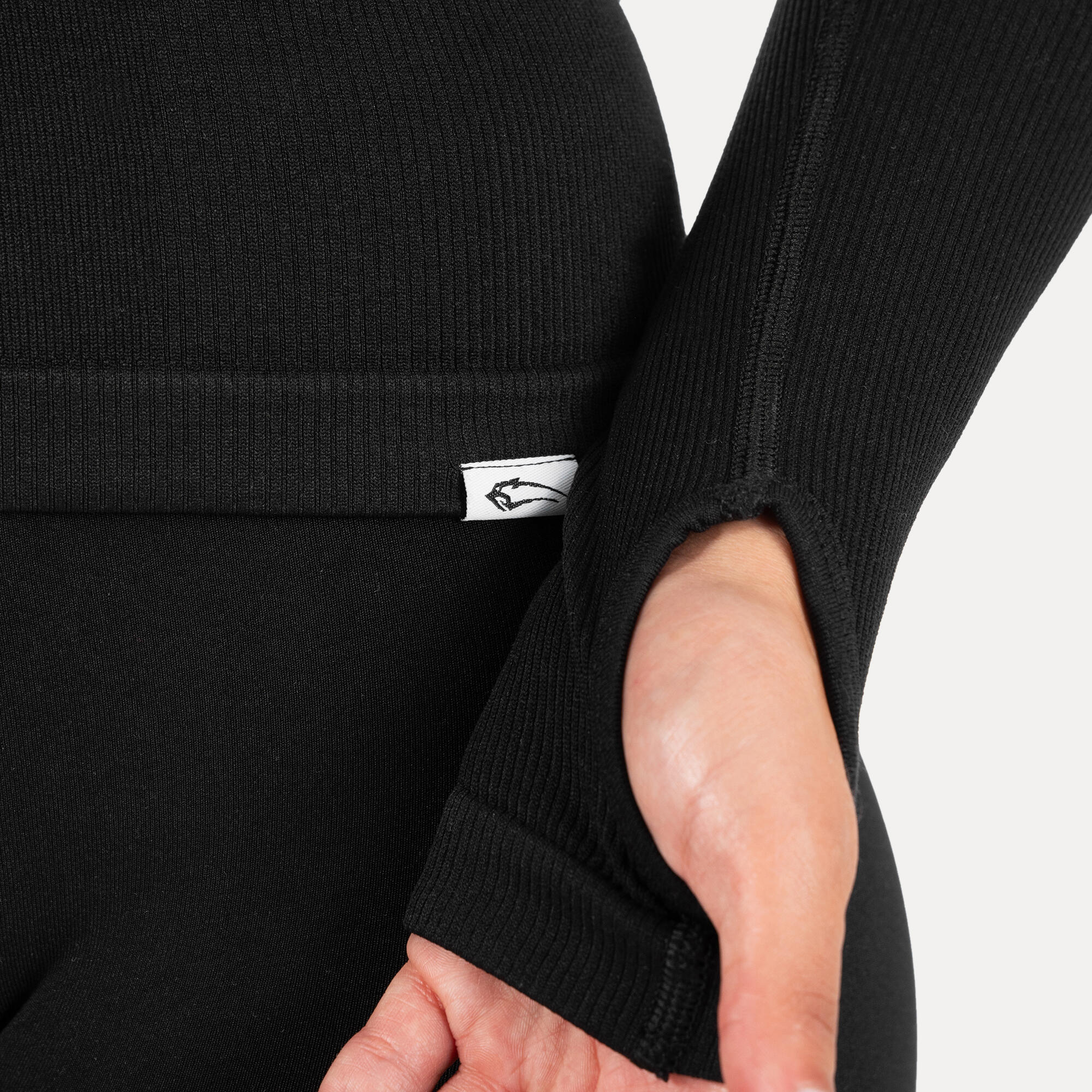 Damen Trainingsjacke Revia Schwarz 4/5
