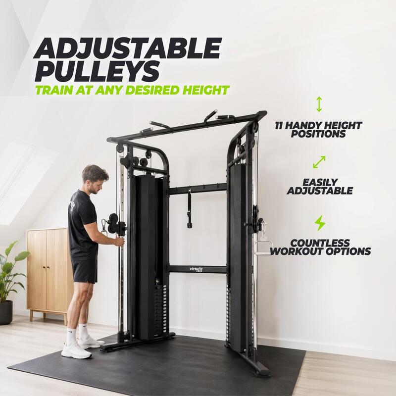 Aparat fitness multifunctional VirtuFit CC100 Cable Crossover