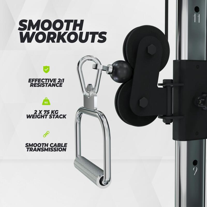Aparat fitness multifunctional VirtuFit CC100 Cable Crossover