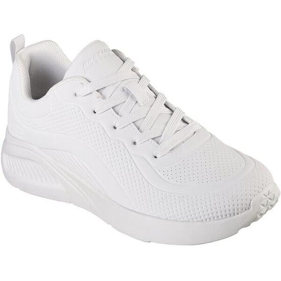 Zapatillas Skechers Bobs, Blanco, Mujer