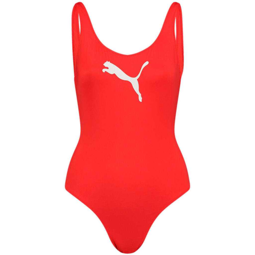 Swimsuit Puma Swim Women Swimsuit 1p, Red, Women