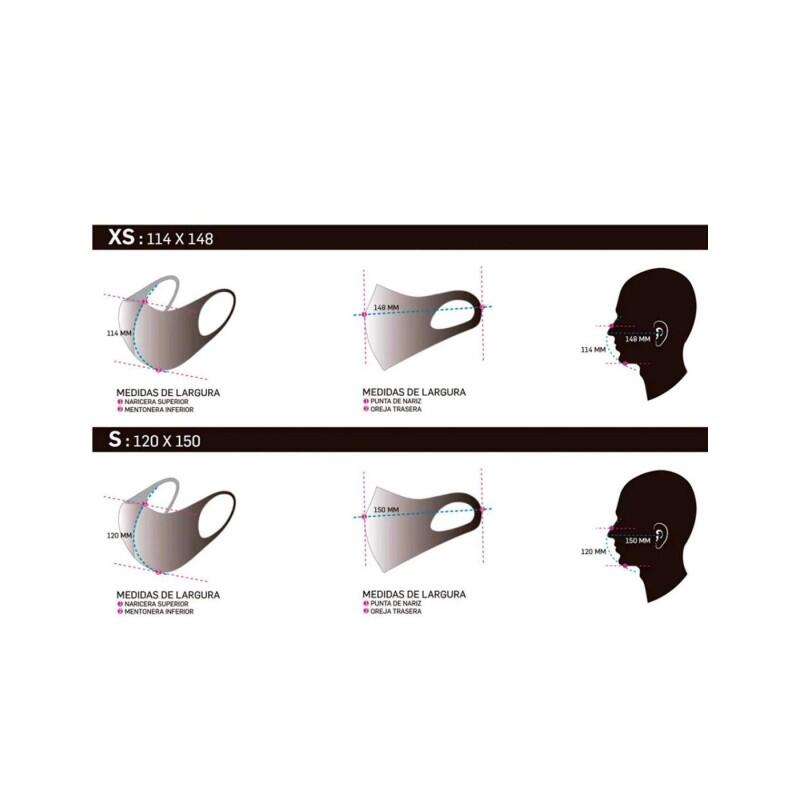 Mascarilla Airgill Kid - TERNUA, color Dark Khaki 3/3