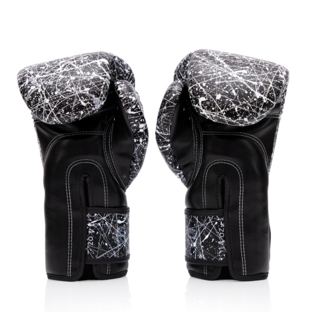 Boxing Gloves Fairtex BGV14 – Painter – Black/White – 10 oz 2/4