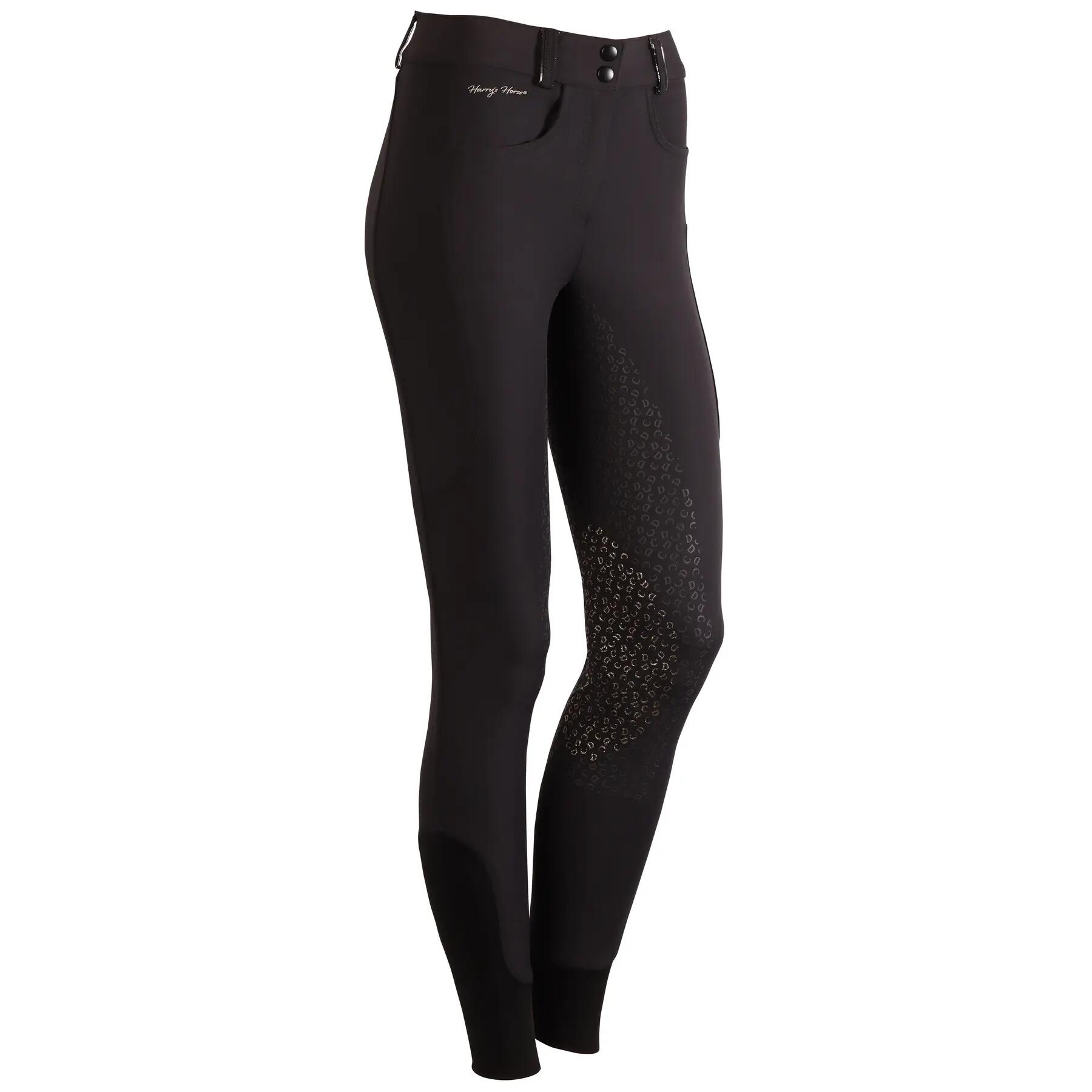 Pantalon équitation full grip femme Harry's Horse Denici Cavalli Stardust 2/3