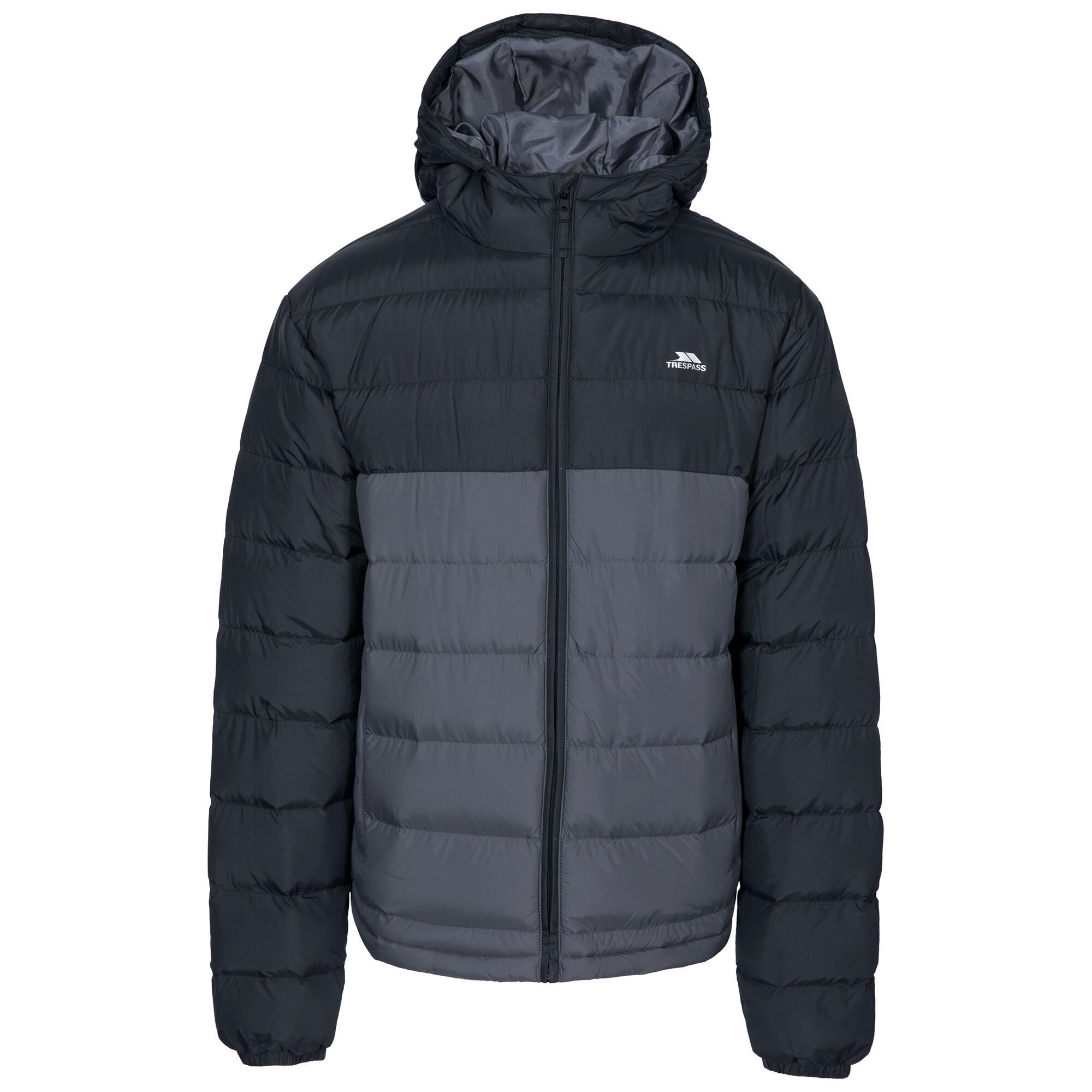 TRESPASS Mens Oskar Padded Jacket (Black)