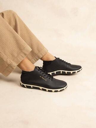 Tennis hautes Femme - JUHAYNA Blanc/ecru