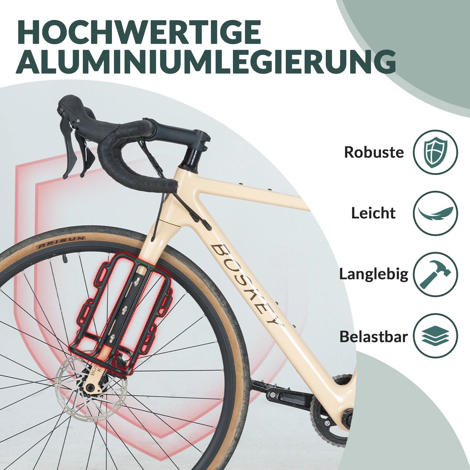 Bagażnik na widelec rowerowy - ROCKBROS H101 4/7