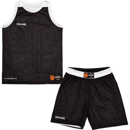 Spalding Double Face Ensemble de Basketball Réversible Enfants - Jaune/Noir