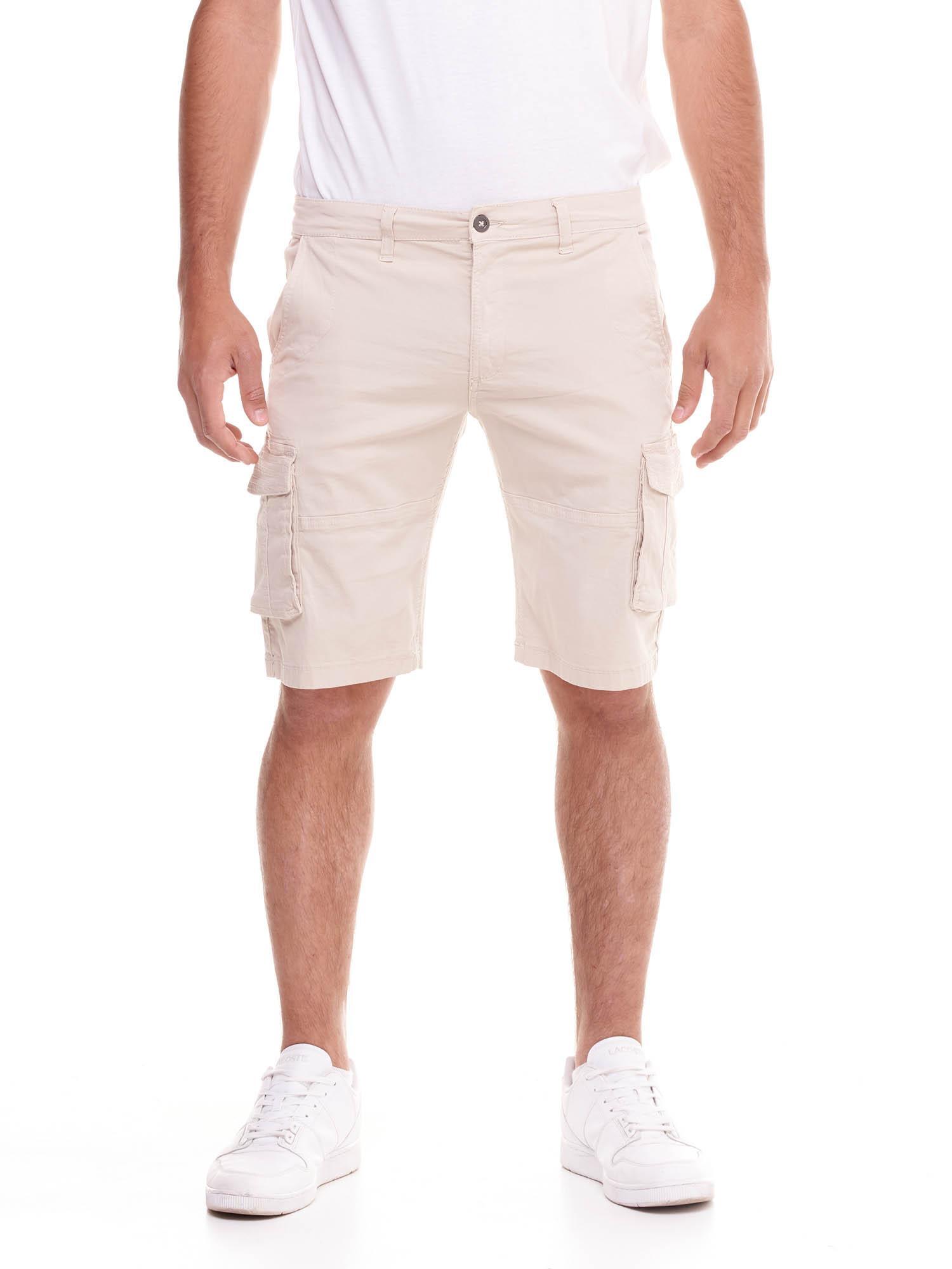 Pantaloni scurți cargo Bermuda pentru bărbați Minimal