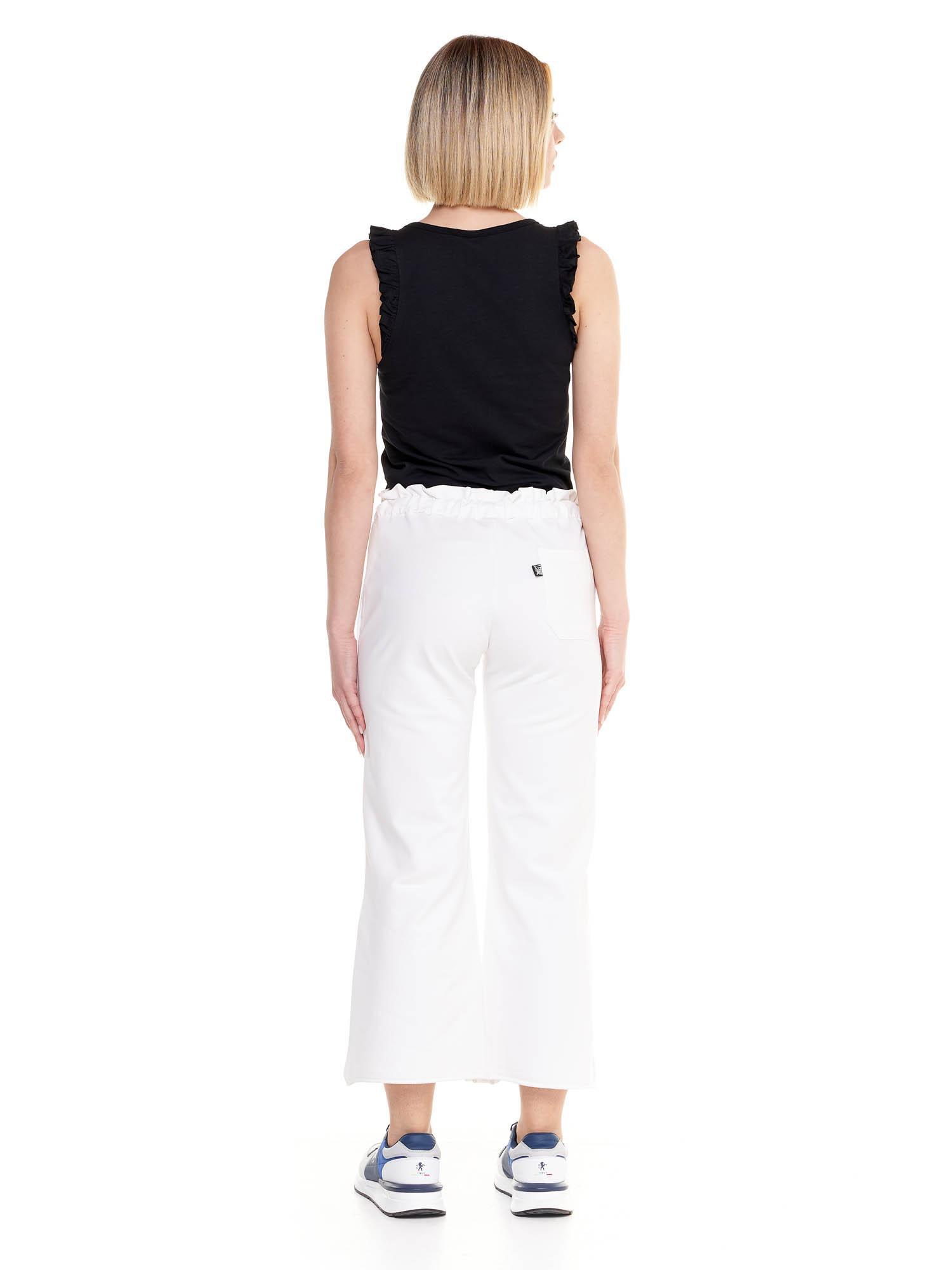 Pantalon de survêtement femme scintillant longueur cheville 4/6