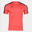 Maillot manches courtes Homme Joma Academy iii corail fluo noir