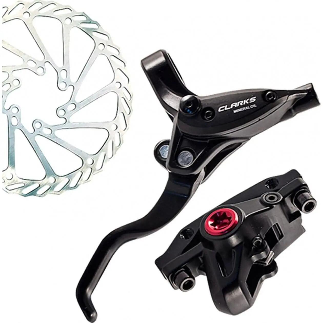 Hydrauliczne hamulce tarczowe z tarczą Clarks Cycle Systems M2 Postmount
