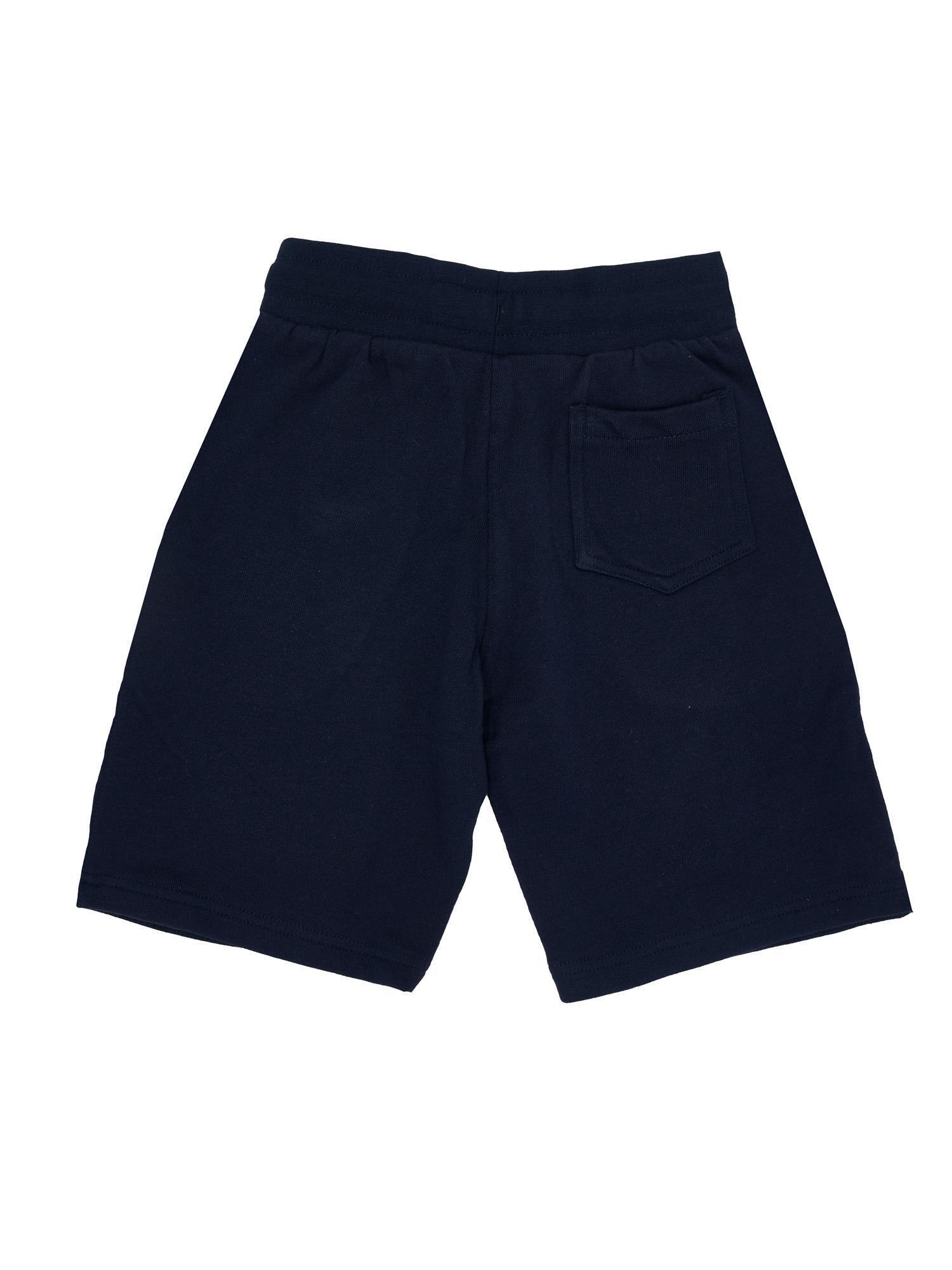 Bermuda in felpa con logo piccolo da bambino Basic 2/2