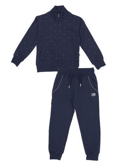 Tuta da bambina con perline bianche Dream