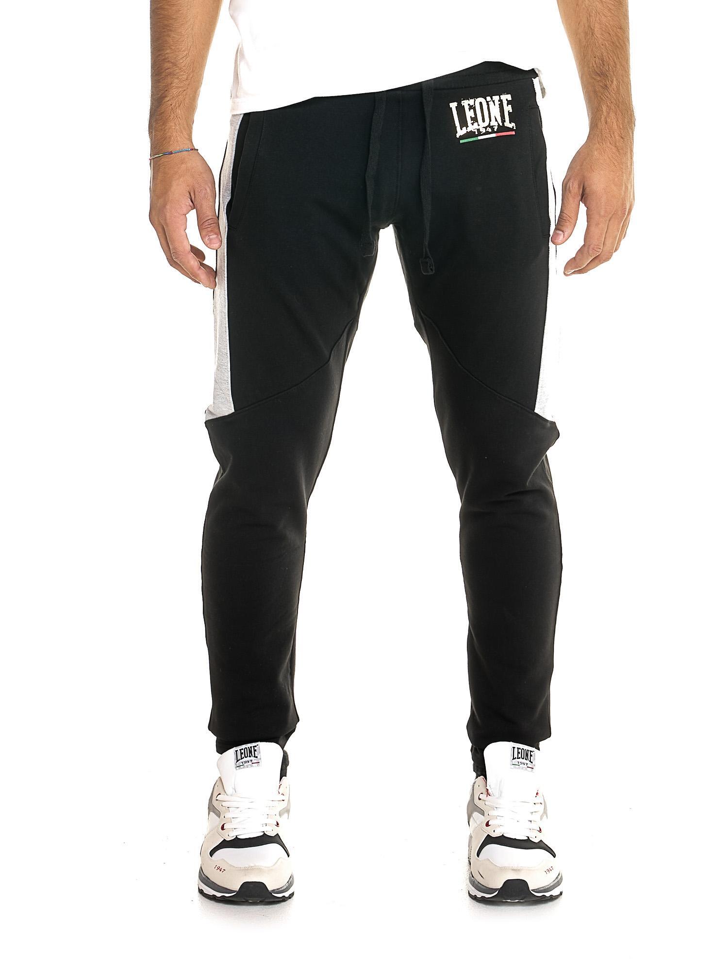 Pantaloni de trening Leone pentru bărbați cu inserții Winter Gold