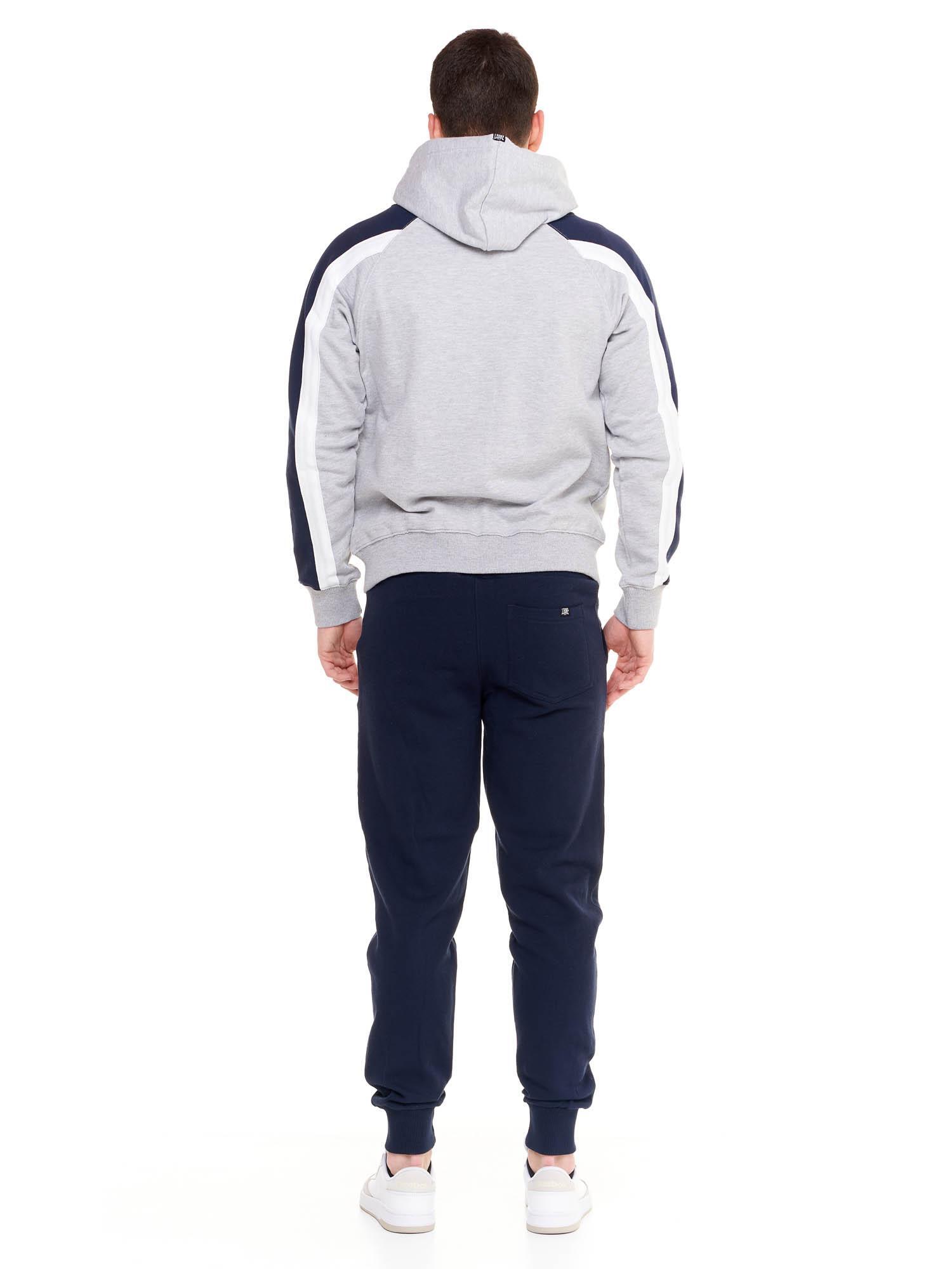 Nieuw sportief herentrainingspak met ritssluiting en capuchon 4/6