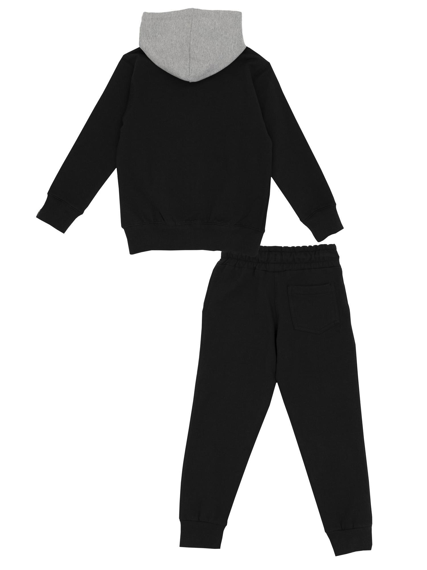 Tuta con cappuccio Leone bambino tuta con zip intera Gold Boy 2/2