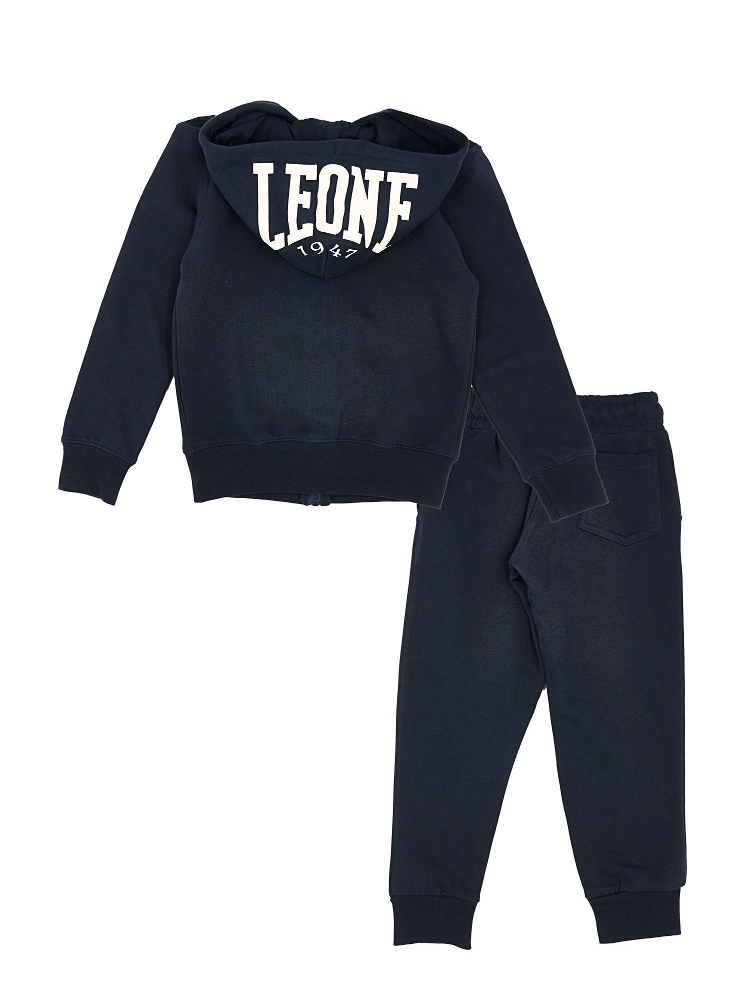 Tuta con cappuccio Leone bambino tuta con zip intera Lion Fluo 2/2