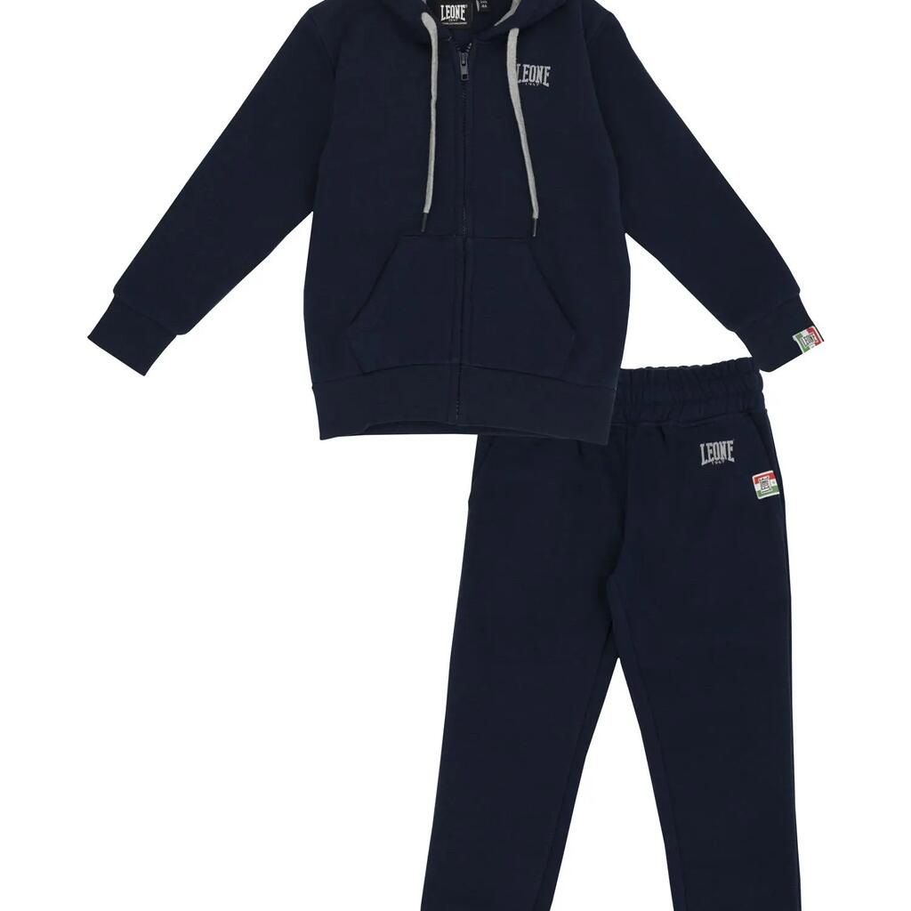 Lion Hooded Tracksuit for Kids Full Zip Tracksuit Grey Boy