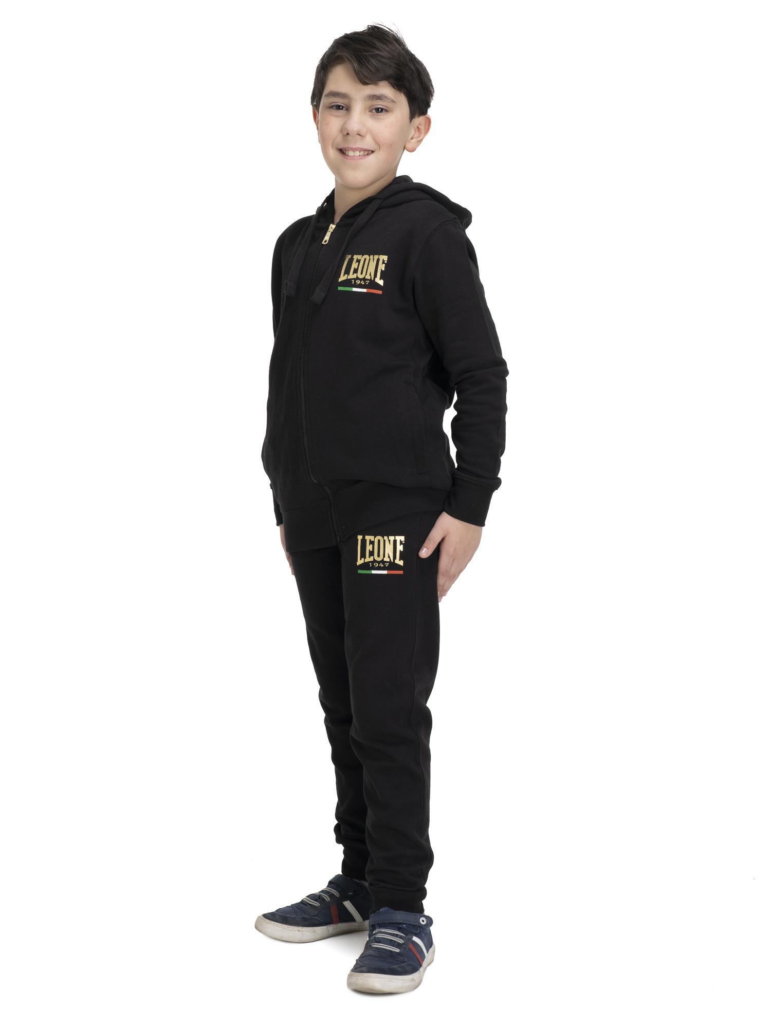 Goudkleurige trainingspak met capuchon voor baby's 3/5