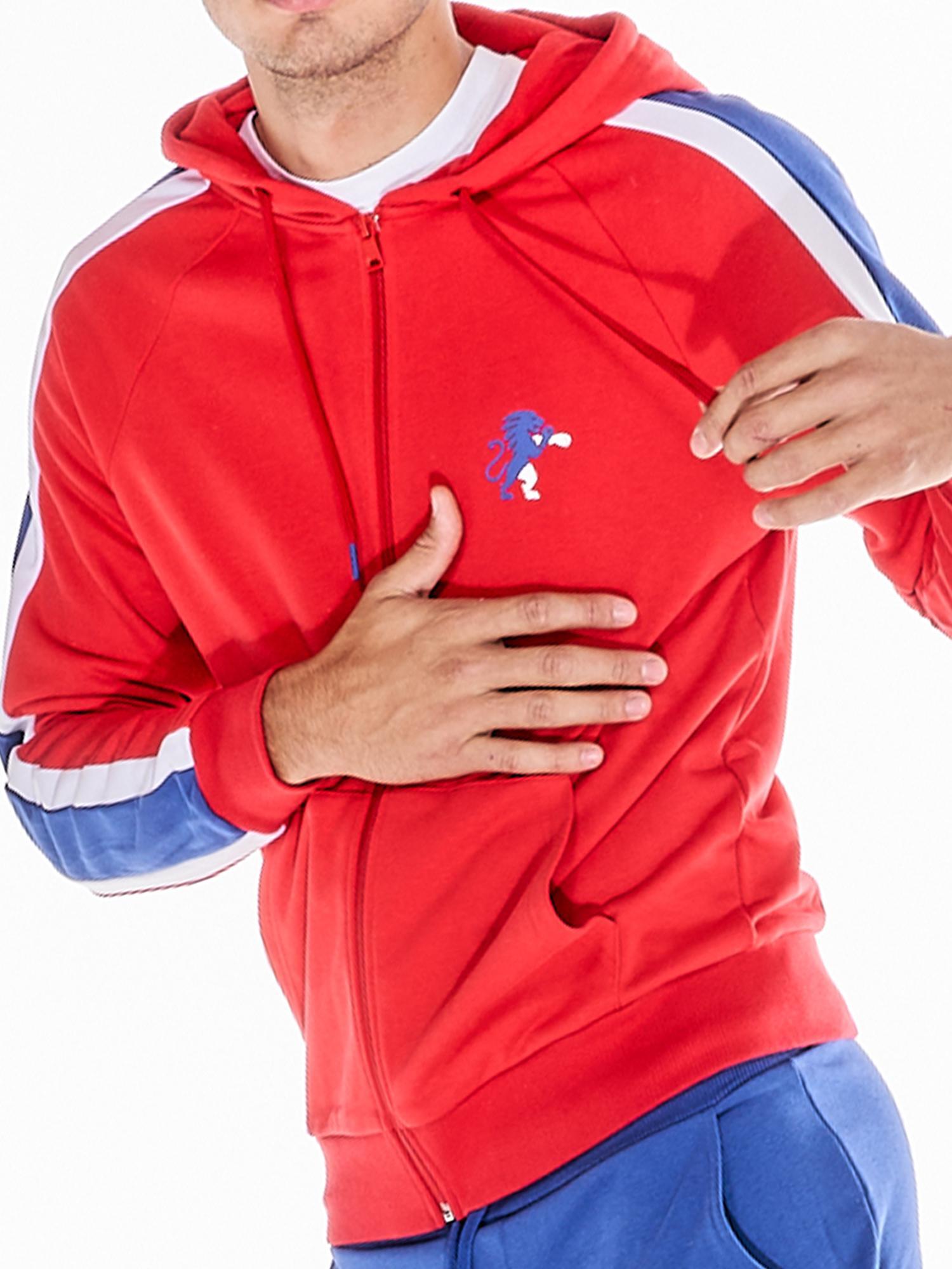Nouveau Survêtement sportif zippé à capuche pour homme 5/5