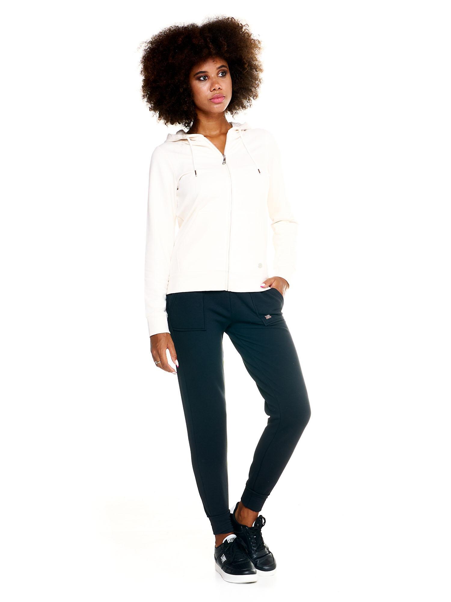 Sweat-shirt femme Leone à capuche zippée sur toute la longueur Basic 3/6