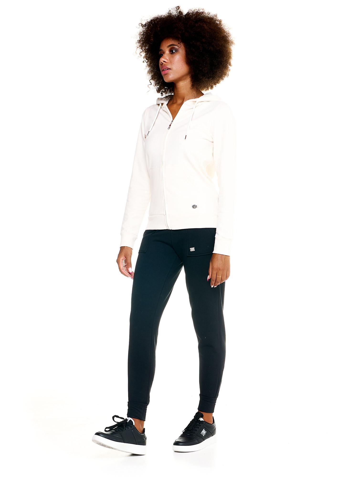 Sweat-shirt femme Leone à capuche zippée sur toute la longueur Basic 2/6