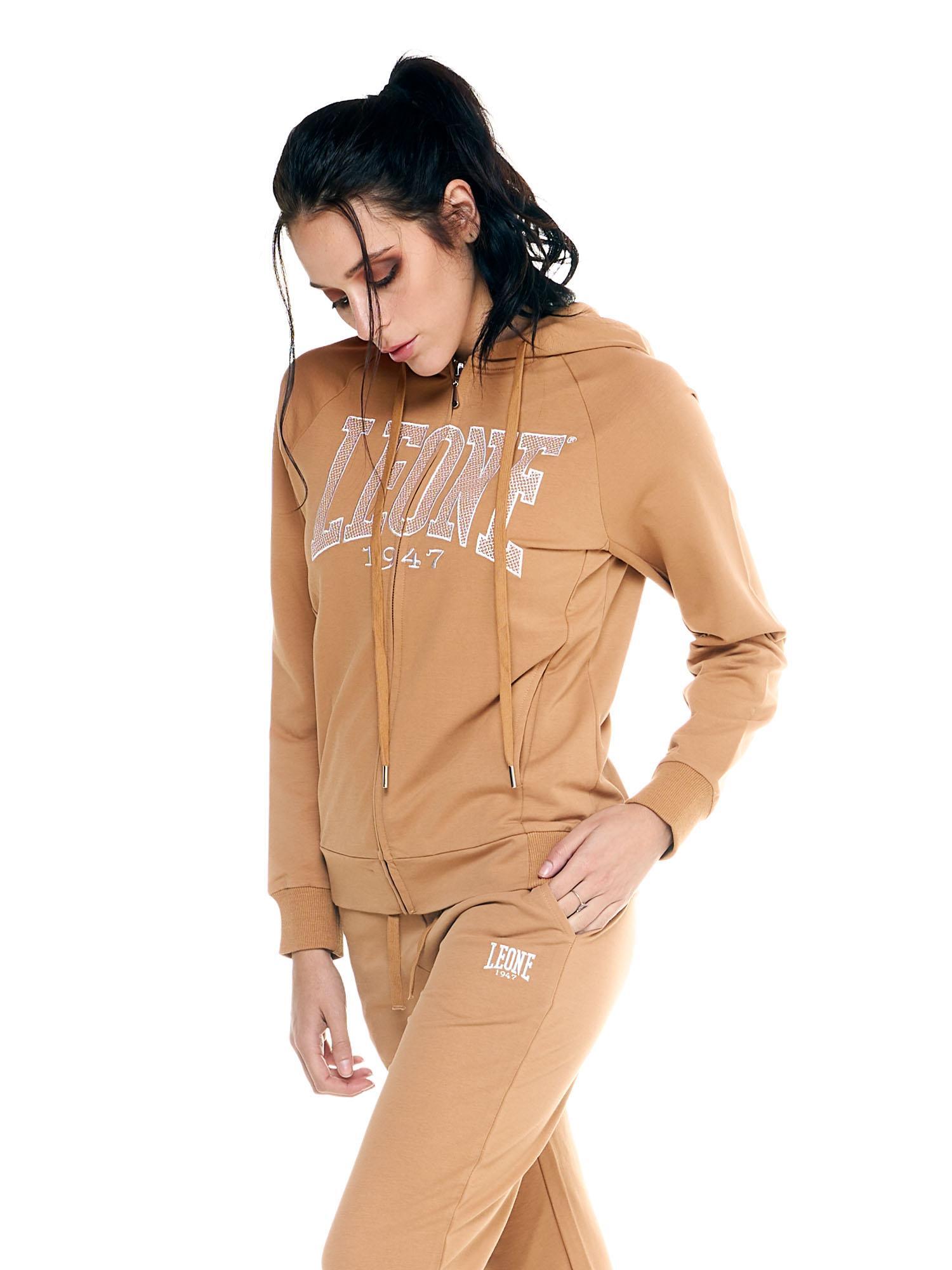 Bluza wytrzymały z bawełna z kaptur na co dzień
