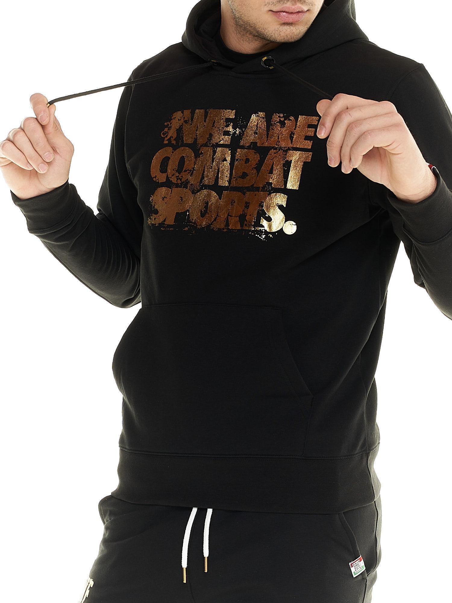 Felpa Leone uomo con cappuccio Winter Gold 5/7