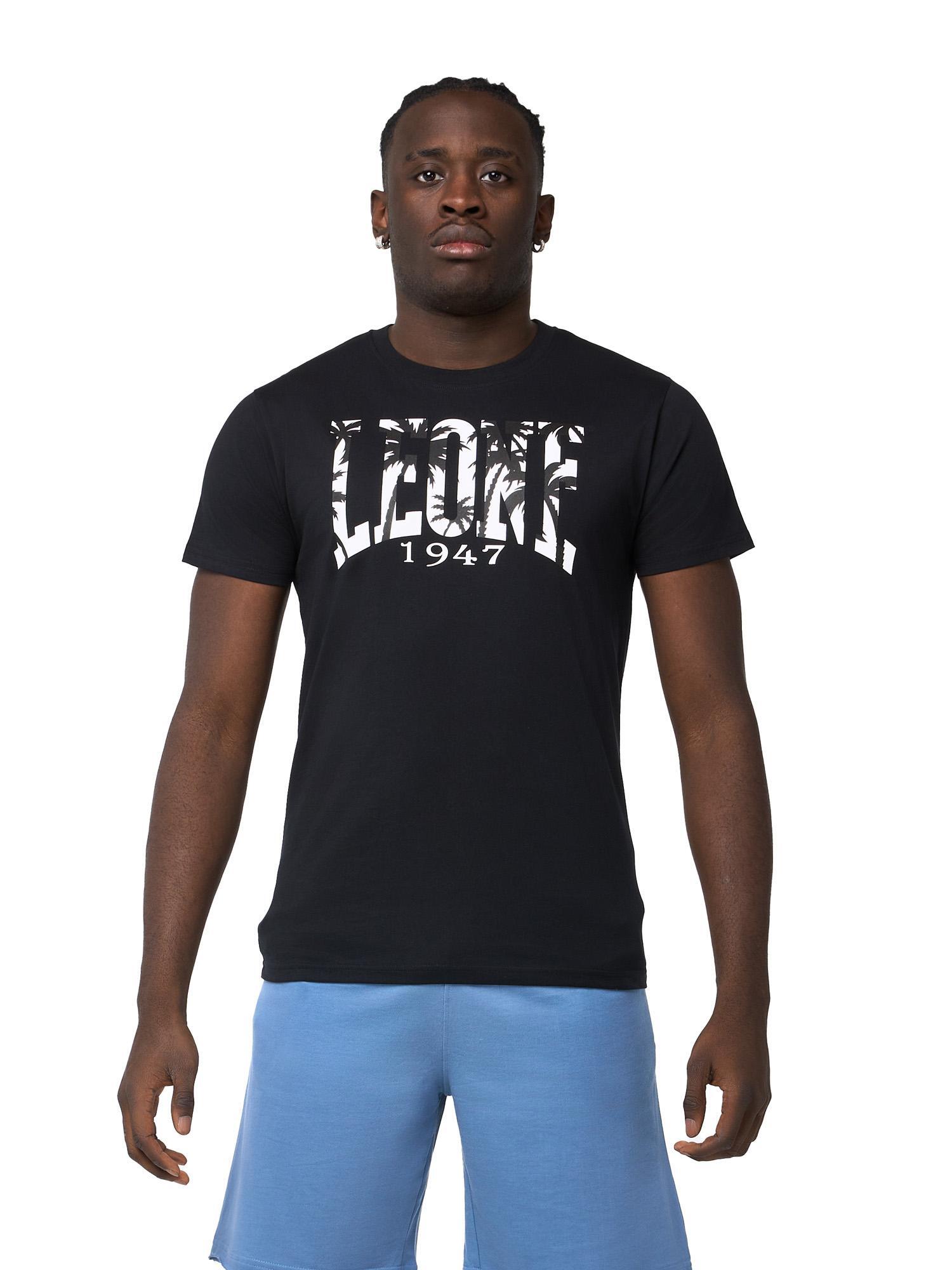 Tricou cu mânecă scurtă cu imprimeu Leone Beach