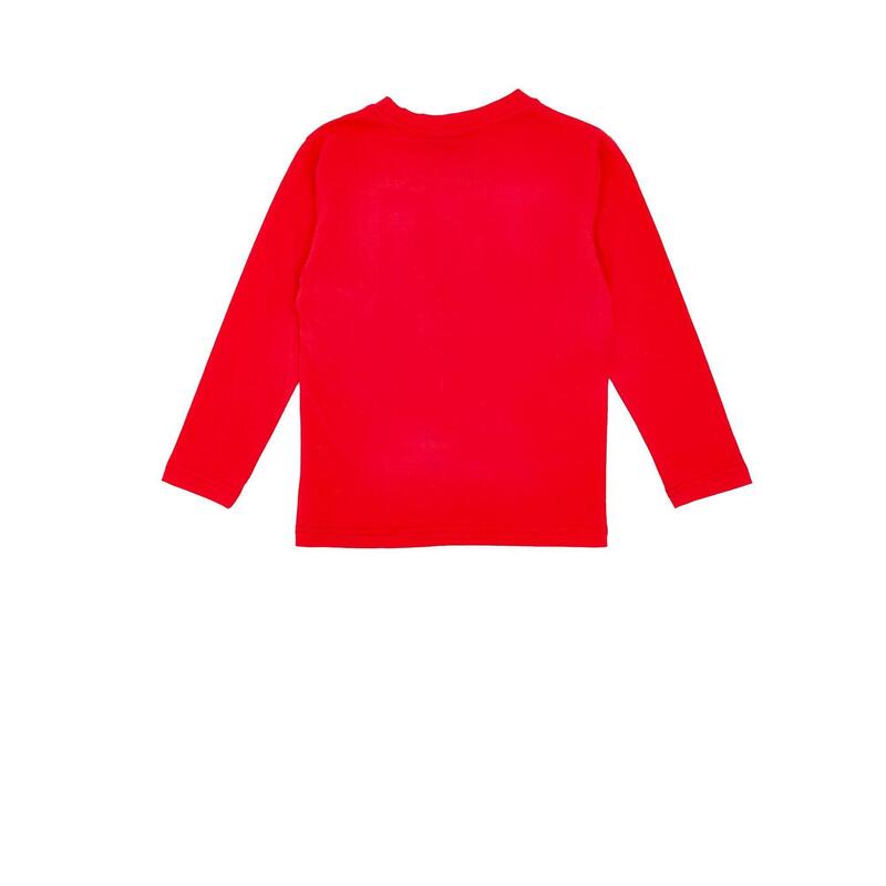 Tricou simplu cu mânecă lungă cu leu pentru copii