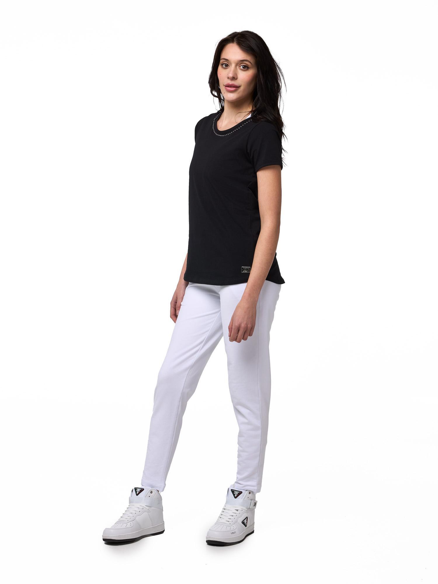 Camiseta feminina de manga curta Be Glam 2/8