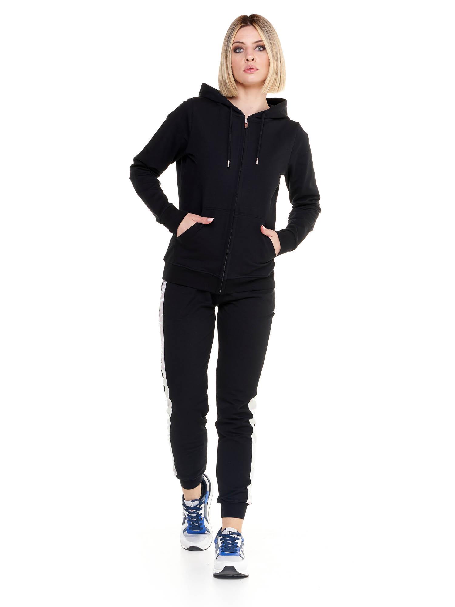 Bluza miękki z bawełna z kaptur na co dzień