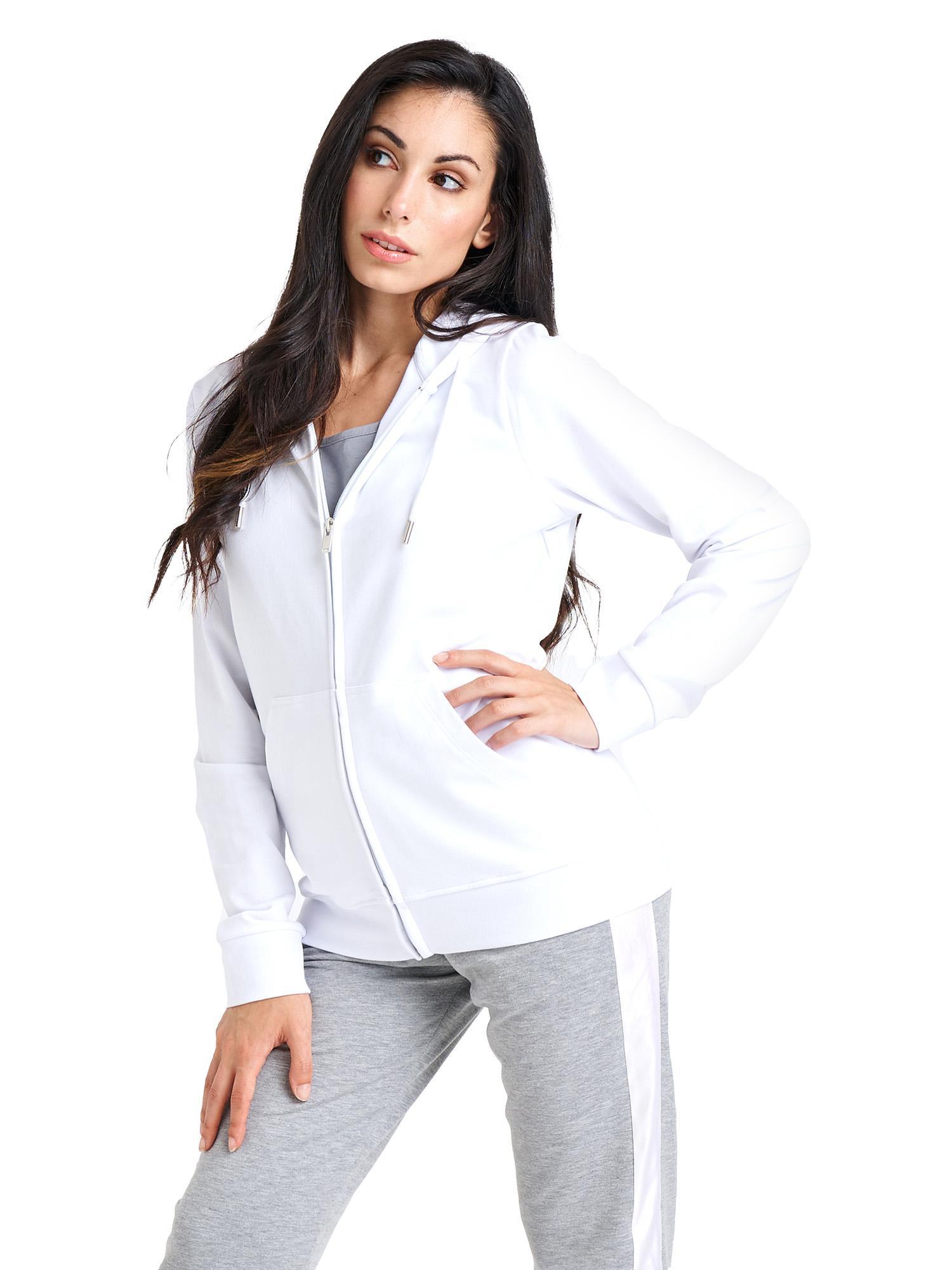 Bluza miękki z bawełna z kaptur na co dzień