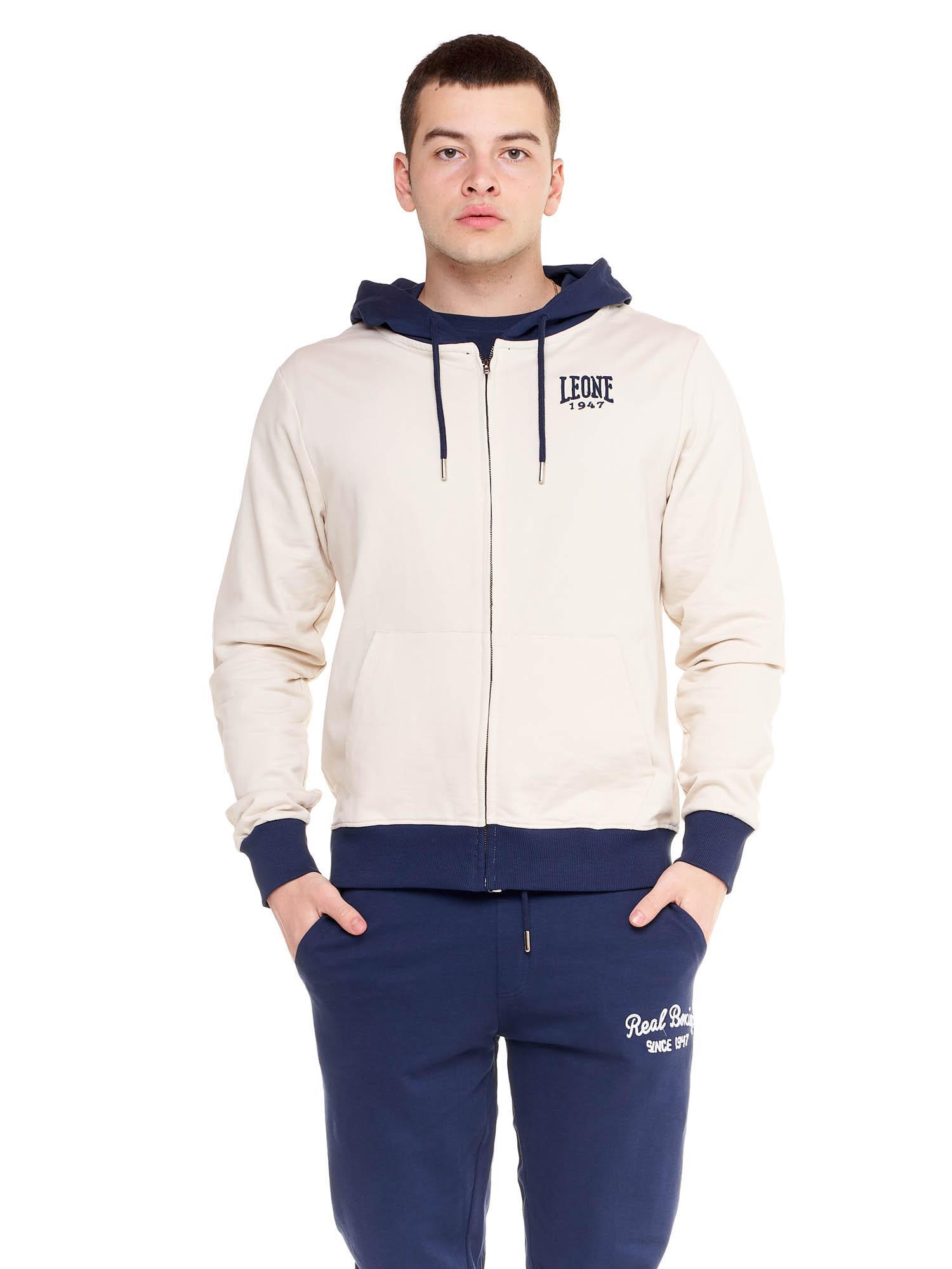 Bluza z bawełna z kaptur na siłownia na czas wolny