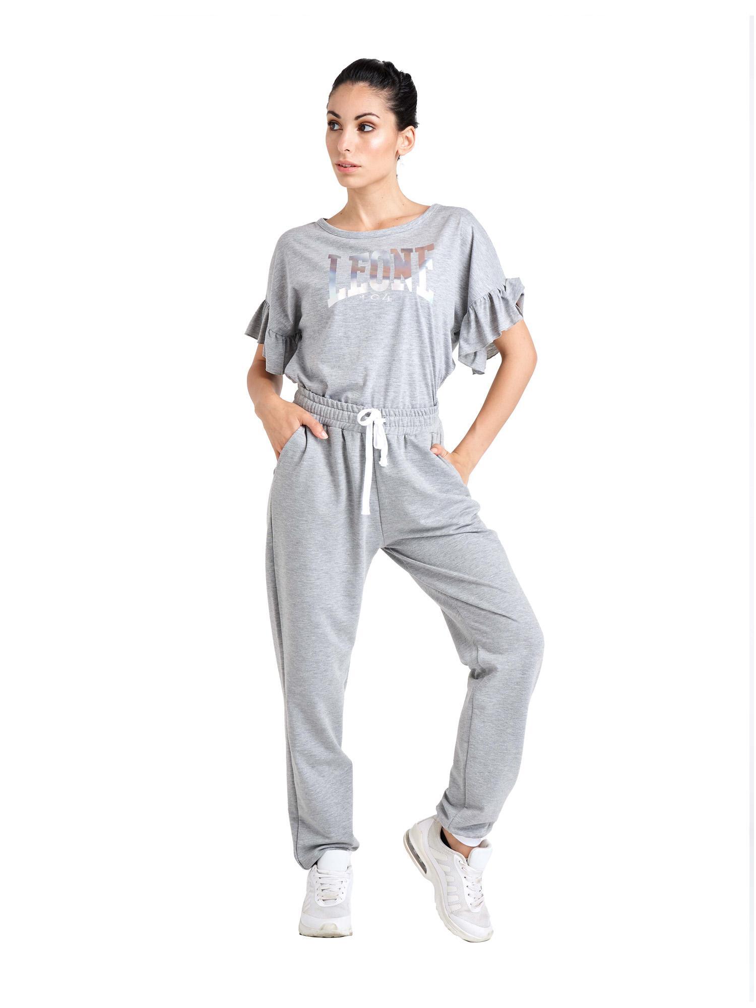 Bluza wygodny z bawełna z sznurek regulacyjny na siłownia 2/5